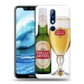 Дизайнерский силиконовый чехол для Nokia 5.1 Plus Stella Artois