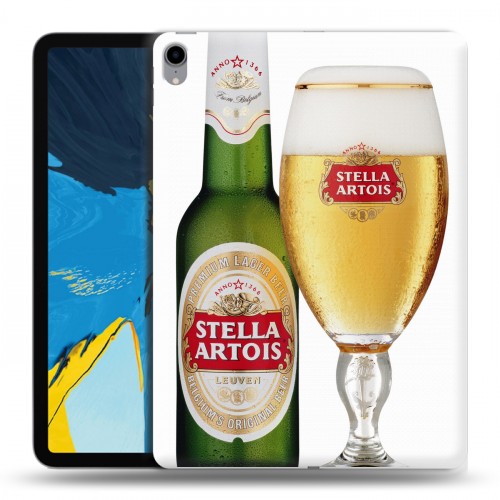 Дизайнерский силиконовый чехол для IPad Pro 11 Stella Artois