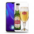 Дизайнерский силиконовый с усиленными углами чехол для OPPO A1k Stella Artois