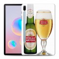 Дизайнерский силиконовый чехол для Samsung Galaxy Tab S6 Stella Artois