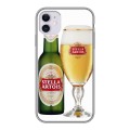 Дизайнерский силиконовый чехол для Iphone 11 Stella Artois