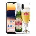 Дизайнерский силиконовый с усиленными углами чехол для Nokia 2.3 Stella Artois