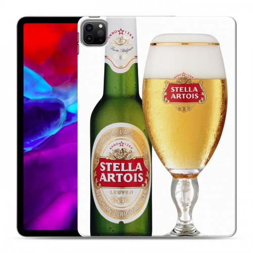 Дизайнерский силиконовый с усиленными углами чехол для Ipad Pro 11 (2020) Stella Artois