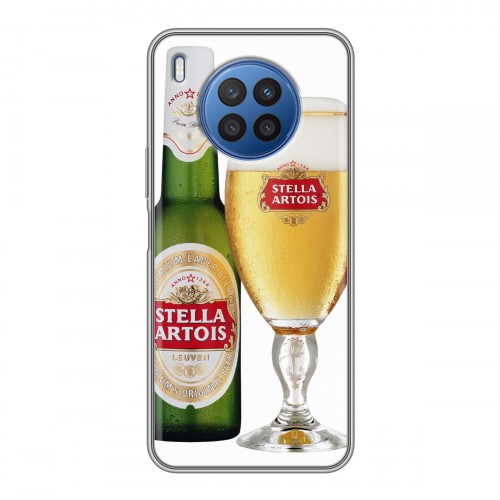 Дизайнерский силиконовый чехол для Huawei Nova 8i Stella Artois