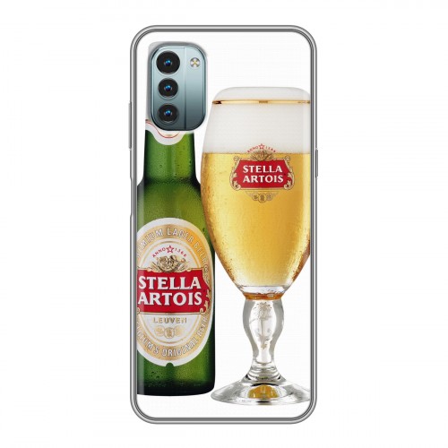 Дизайнерский силиконовый чехол для Nokia G11 Stella Artois