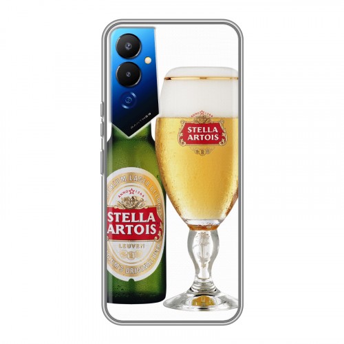 Дизайнерский силиконовый чехол для Tecno Pova 4 Stella Artois