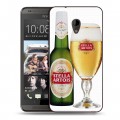 Дизайнерский пластиковый чехол для HTC Desire 700 Stella Artois