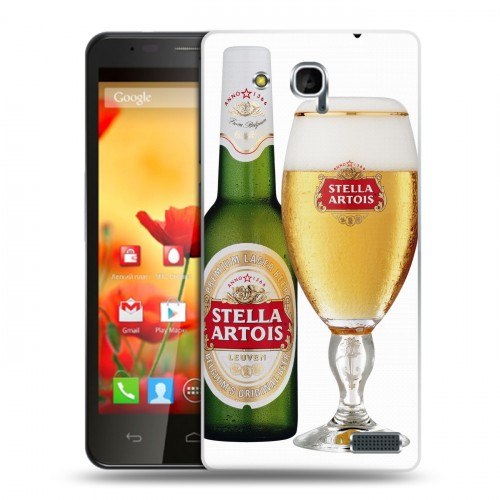 Дизайнерский пластиковый чехол для MTS 978 Stella Artois