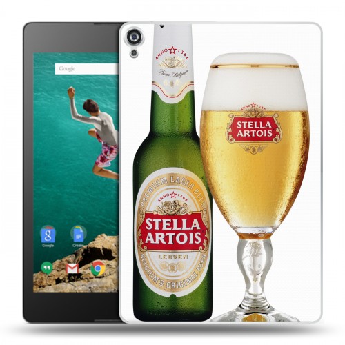 Дизайнерский пластиковый чехол для Google Nexus 9 Stella Artois
