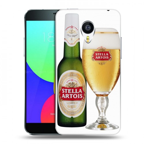 Дизайнерский пластиковый чехол для Meizu MX4 Pro Stella Artois