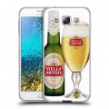 Дизайнерский пластиковый чехол для Samsung Galaxy E5 Stella Artois