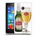 Дизайнерский пластиковый чехол для Microsoft Lumia 435 Stella Artois