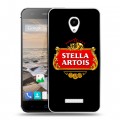 Дизайнерский силиконовый чехол для Micromax Canvas Spark Stella Artois