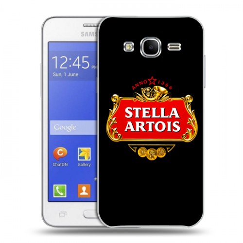 Дизайнерский силиконовый чехол для Samsung Galaxy J7 Stella Artois