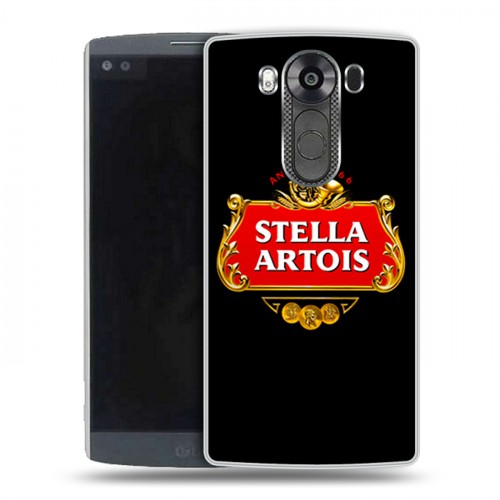 Дизайнерский пластиковый чехол для LG V10 Stella Artois