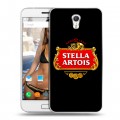 Дизайнерский силиконовый чехол для ZUK Z1 Stella Artois