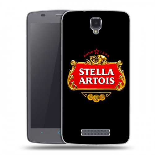 Дизайнерский силиконовый чехол для ZTE Blade L5 Stella Artois