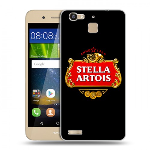 Дизайнерский пластиковый чехол для Huawei GR3 Stella Artois