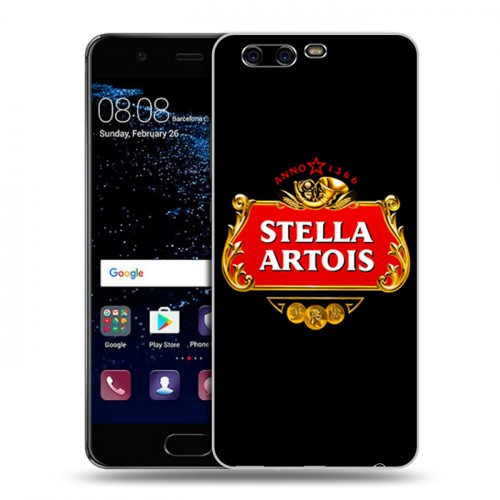 Дизайнерский пластиковый чехол для Huawei P10 Stella Artois