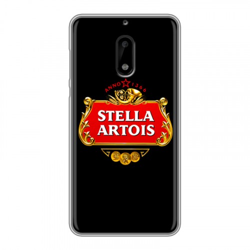 Дизайнерский пластиковый чехол для Nokia 6 Stella Artois