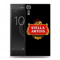 Дизайнерский пластиковый чехол для Sony Xperia XZs Stella Artois