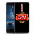 Дизайнерский пластиковый чехол для Nokia 8 Stella Artois