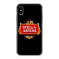 Дизайнерский силиконовый чехол для Iphone x10 Stella Artois