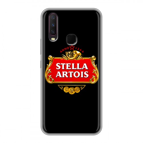 Дизайнерский силиконовый чехол для Vivo Y17 Stella Artois