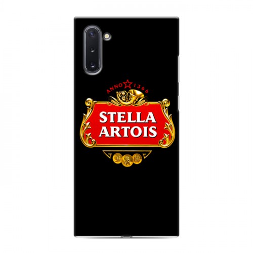 Дизайнерский пластиковый чехол для Samsung Galaxy Note 10 Stella Artois