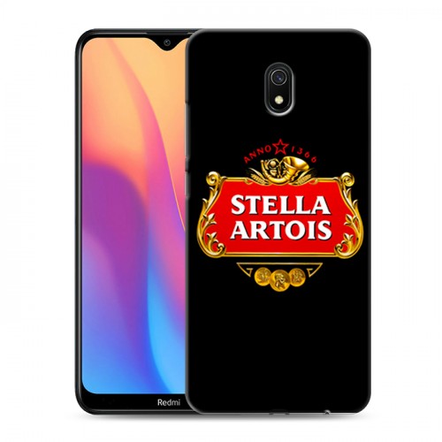 Дизайнерский силиконовый с усиленными углами чехол для Xiaomi RedMi 8A Stella Artois