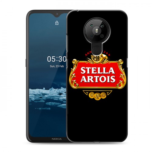 Дизайнерский пластиковый чехол для Nokia 5.3 Stella Artois