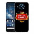 Дизайнерский силиконовый чехол для Nokia 8.3 Stella Artois