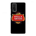 Дизайнерский пластиковый чехол для Huawei Honor 10X Lite Stella Artois