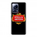 Дизайнерский силиконовый чехол для Xiaomi 13 Lite Stella Artois