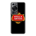 Дизайнерский силиконовый чехол для Huawei P60 Stella Artois