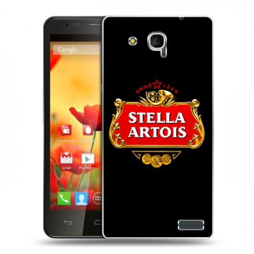 Дизайнерский пластиковый чехол для MTS 978 Stella Artois