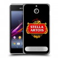 Дизайнерский силиконовый чехол для Sony Xperia E1 Stella Artois