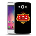 Дизайнерский пластиковый чехол для LG L60 Stella Artois