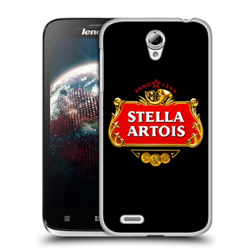 Дизайнерский пластиковый чехол для Lenovo A859 Ideaphone Stella Artois