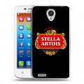 Дизайнерский пластиковый чехол для Lenovo S650 Ideaphone Stella Artois