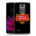 Дизайнерский пластиковый чехол для LG G Flex 2 Stella Artois