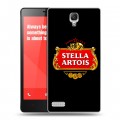 Дизайнерский силиконовый чехол для Xiaomi RedMi Note Stella Artois