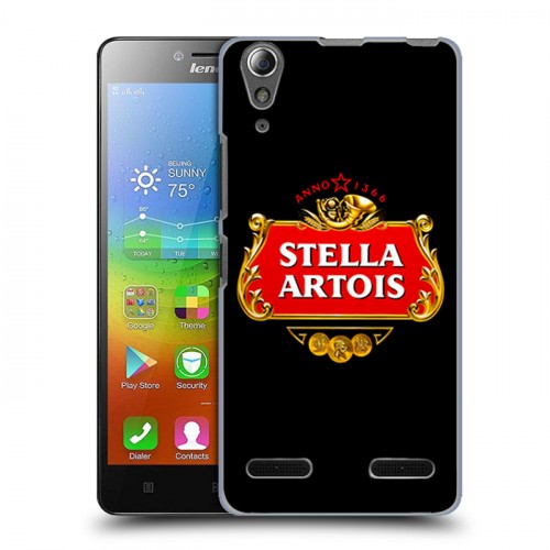 Дизайнерский пластиковый чехол для Lenovo A6000 Stella Artois