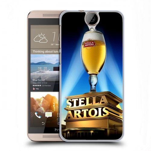 Дизайнерский пластиковый чехол для HTC One E9+ Stella Artois