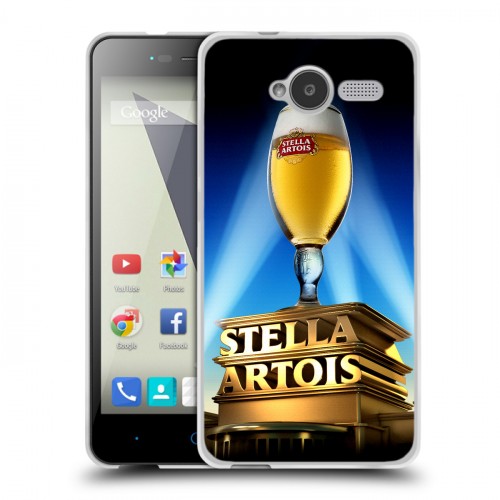 Дизайнерский пластиковый чехол для ZTE Blade L3 Stella Artois