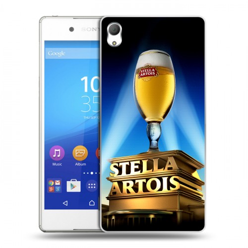 Дизайнерский пластиковый чехол для Sony Xperia Z3+ Stella Artois