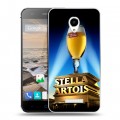 Дизайнерский силиконовый чехол для Micromax Canvas Spark Stella Artois