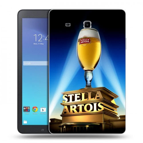 Дизайнерский силиконовый чехол для Samsung Galaxy Tab E 9.6 Stella Artois