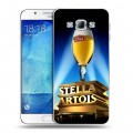 Дизайнерский пластиковый чехол для Samsung Galaxy A8 Stella Artois