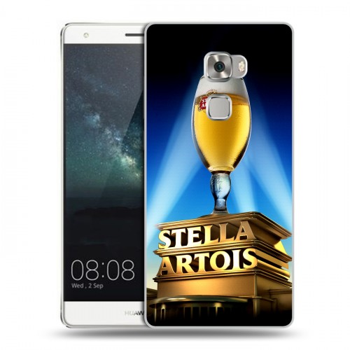 Дизайнерский пластиковый чехол для Huawei Mate S Stella Artois